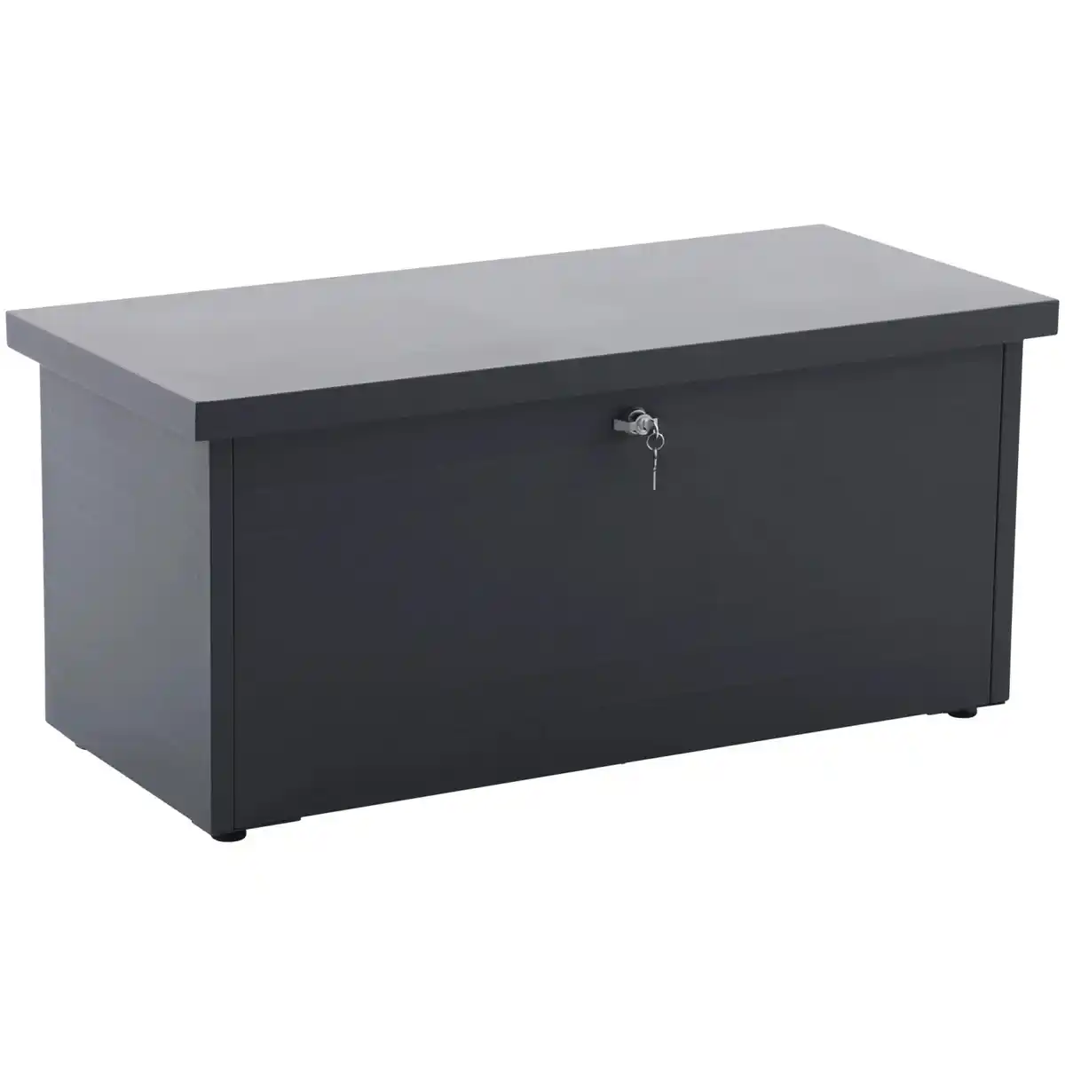 Bild 1 von Aufbewahrungsbox aus Stahl mit Sitzkissen 101 x 46 x 45 cm