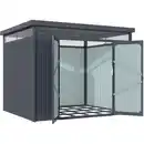 Bild 2 von Pergart Gerätehaus Rheinfelden 108 Anthrazit 290 cm x 245 cm x 226 cm