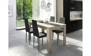 by Living Esstisch mit Kontrasteinlage Nori