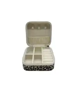 Schmuckbox mit Leopardenmuster, Leopardendruck