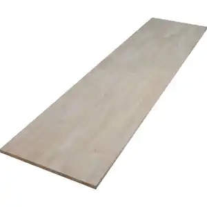 Arbeitsplatte Gummibaumechtholz (Hevea Rubberwood) 250 cm x 63,5 cm x 2,6 cm
