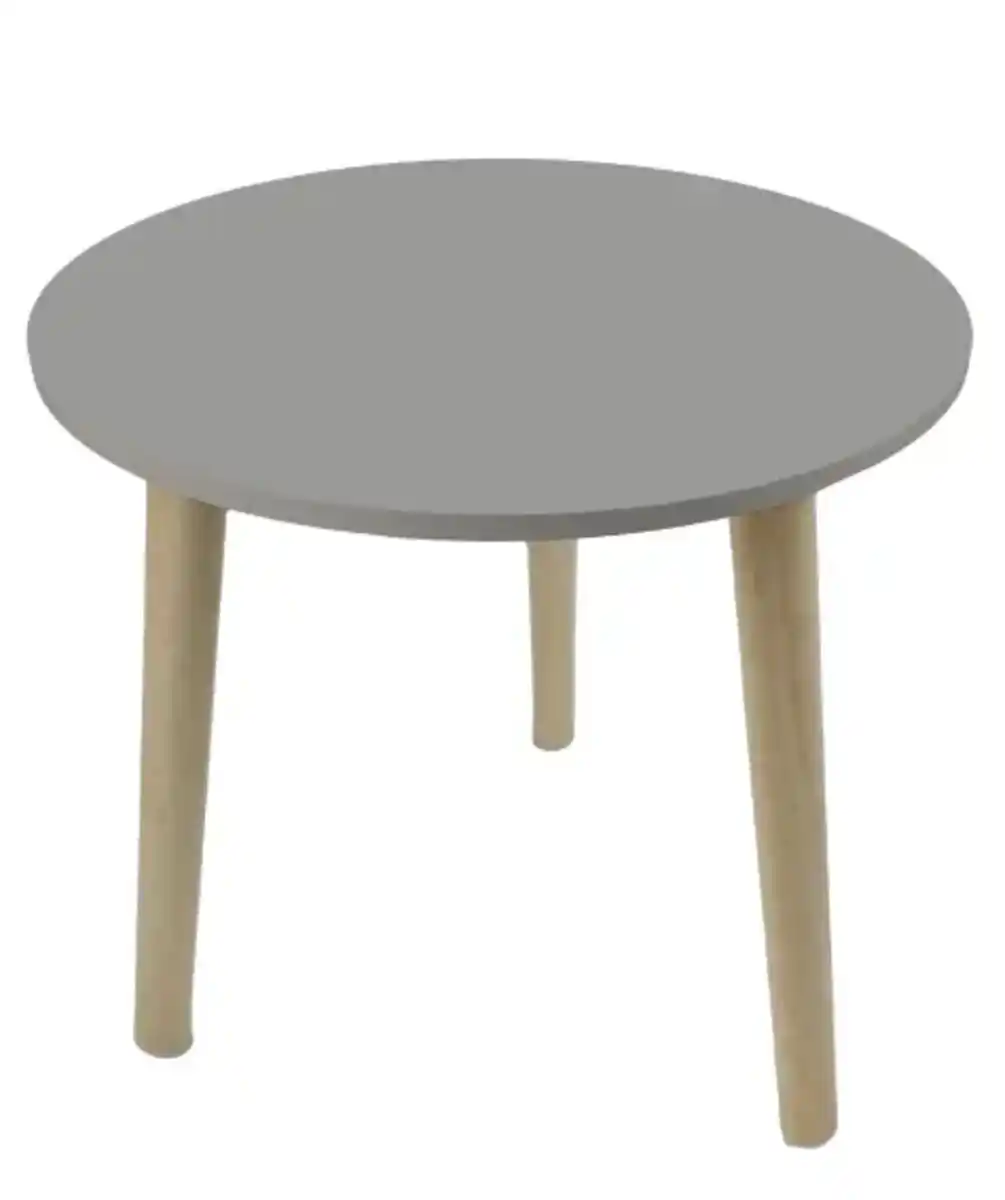 Bild 1 von Beistelltisch aus Holz, grau