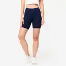 Bild 1 von DOMYOS Shorts Radlerhose Damen - stahlblau