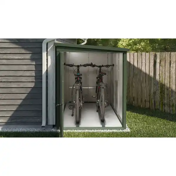 Bild 2 von weka Metall-Bikebox Gary, 120 x 210 x 159 cm Grün