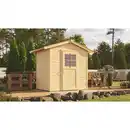Bild 1 von OBI Outdoor Living Holz-Gartenhaus Monza Satteldach Unbehandelt 205 cm x 174 cm