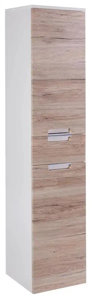 Bild 1 von Hochschrank Mars Weiß, Eichefarben, Weiß