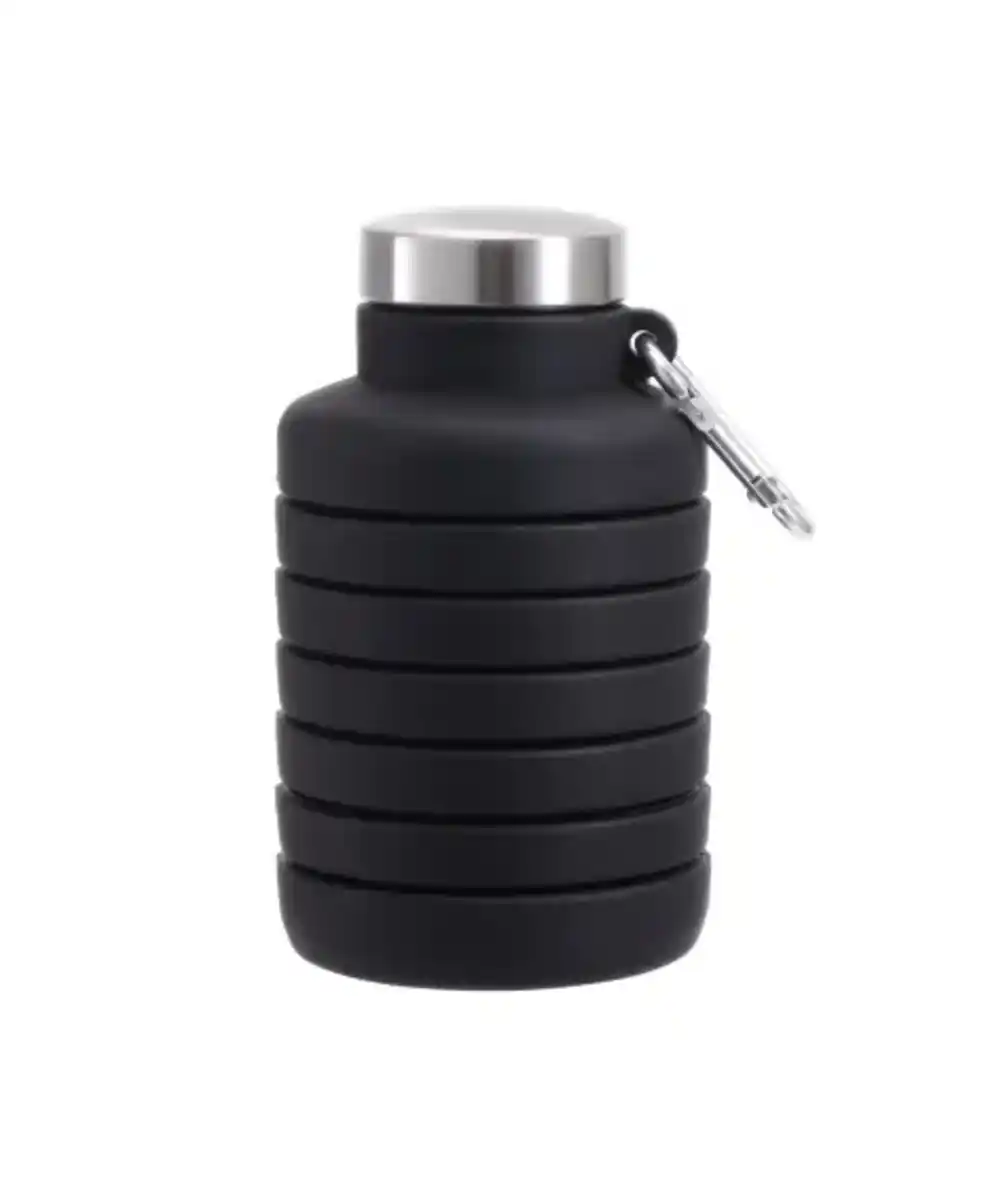 Bild 1 von Faltbare Trinkflasche, schwarz