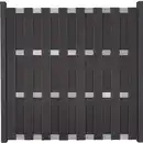 Bild 1 von GroJa Bausatz EV1 Fertigzaun DIY ohne Pfosten 180 cm x 180 cm Anthrazit