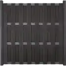 Bild 1 von GroJa Bausatz DB7 Fertigzaun DIY ohne Pfosten 180 cm x 180 cm Anthrazit