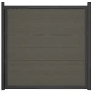 GroJa Hauptelement BasicLine Nova Quadratisch 180 cm x 180 cm Grey Ash Cut