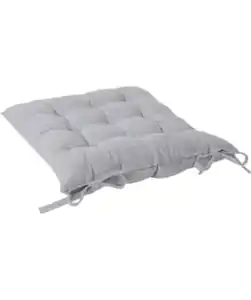 Sitzkissen mit Steppung, grau