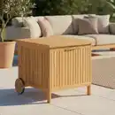 Bild 1 von Kissenbox Franca Teakfarben aus Holz, Teakfarben