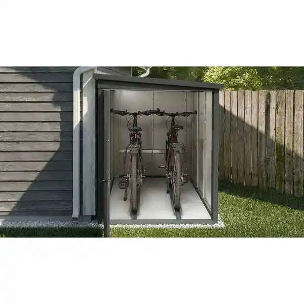 Bild 2 von weka Metall-Bikebox Gary, 120 x 210 x 159 cm Anthrazit
