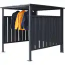 Bild 3 von Westmann Fahrrad- und Rauchunterstand B x T: 180 cm x 200 cm Anthrazit