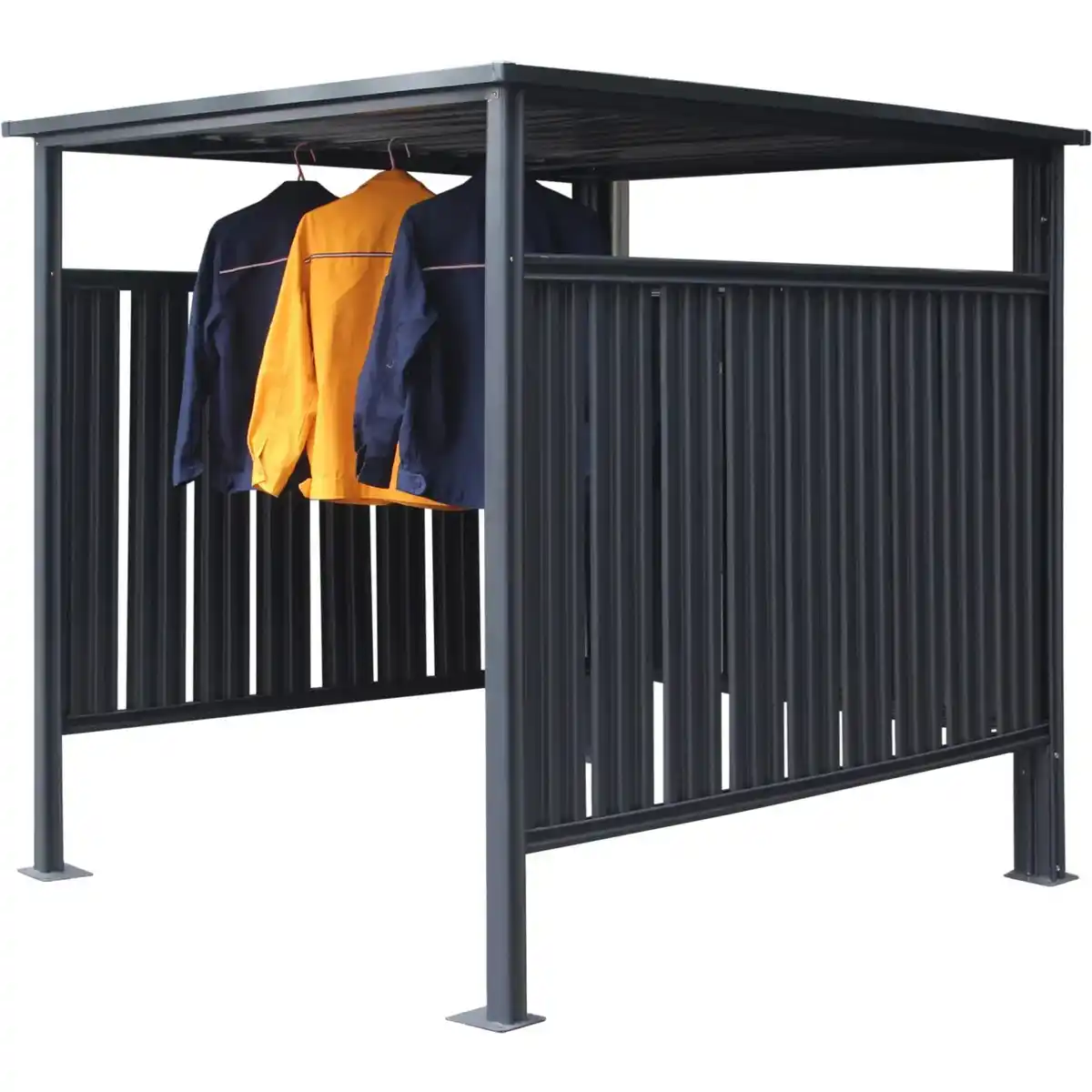 Bild 3 von Westmann Fahrrad- und Rauchunterstand B x T: 180 cm x 200 cm Anthrazit