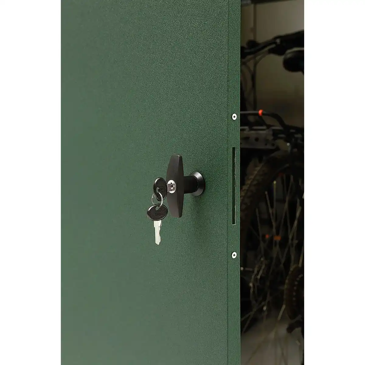 Bild 3 von weka Metall-Bikebox Gary, 120 x 210 x 159 cm Grün