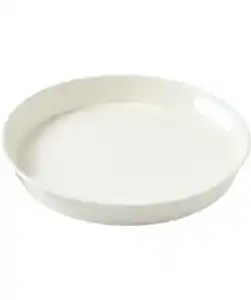Dekotablett mit Prägemuster, creme