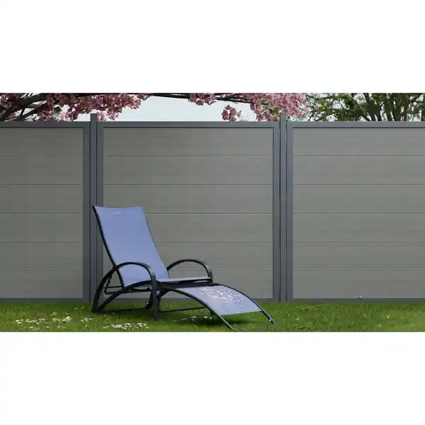 Bild 3 von GroJa Hauptelement BasicLine Nova Quadratisch 180 cm x 180 cm Grey Ash Cut