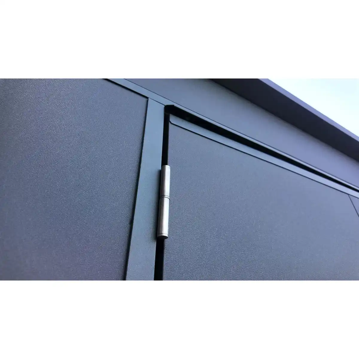 Bild 3 von weka Metall-Gerätehaus Gary, 0,7 mm, 192 x 148 cm Anthrazit