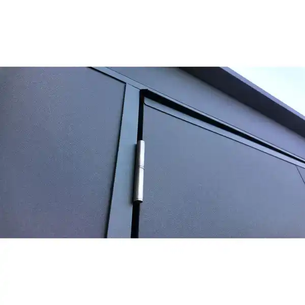 Bild 3 von weka Metall-Gerätehaus Gary, 0,7 mm, 192 x 148 cm Anthrazit