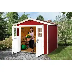 OBI Outdoor Living Holz-Gartenhaus Monza Satteldach Lasiert 205 cm x 229 cm