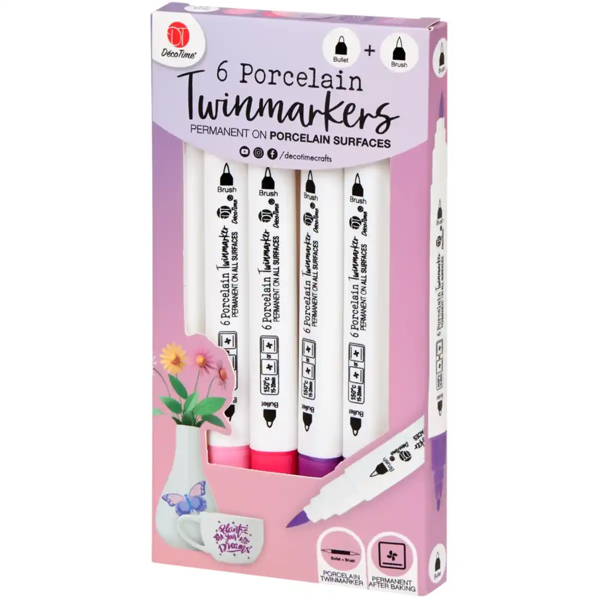 Bild 1 von DécoTime Twinmarker für Porzellan