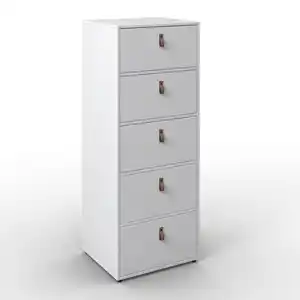 Kommode Mick Weiß MDF, Weiß