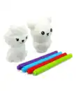 Bild 1 von Squishy-Figuren zum Bemalen, bunt