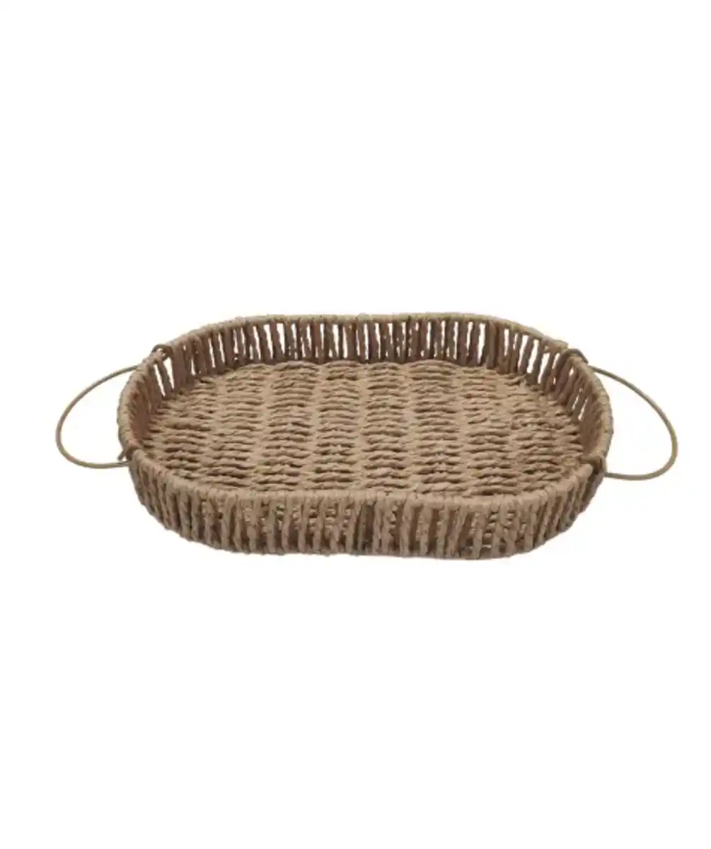 Bild 1 von Dekotablett oval, naturfarben