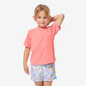 DECATHLON UV-Shirt Baby kurzarm - rosa