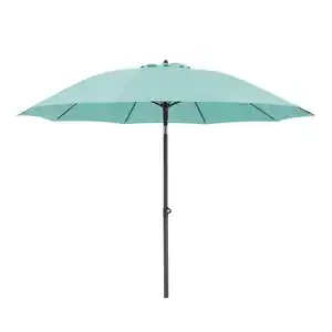 Schneider Balkonschirm Ø 270 cm Mint mit Push-Up Mechanik