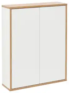 Hängeschrank "Finn" , weiß, eiche, Weiß