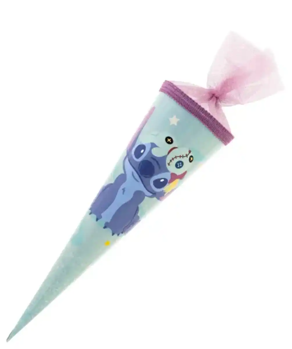 Bild 1 von Stitch Lizenz Schultüte, rosa