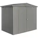 Bild 2 von Biohort Metall-Gerätehaus Europa Quarzgrau-Metallic 3,5 m²