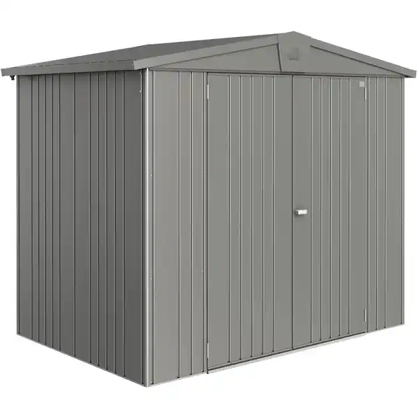 Bild 2 von Biohort Metall-Gerätehaus Europa Quarzgrau-Metallic 3,5 m²