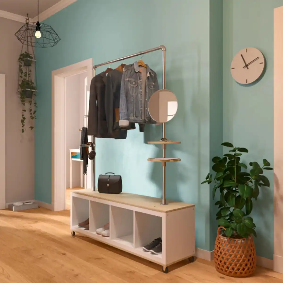 Bild 4 von Arbeitsplatte Gummibaumechtholz (Hevea Rubberwood) 250 cm x 63,5 cm x 2,6 cm