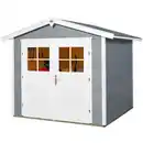 Bild 2 von OBI Outdoor Living Holz-Gartenhaus Monza Satteldach Lasiert 205 cm x 229 cm