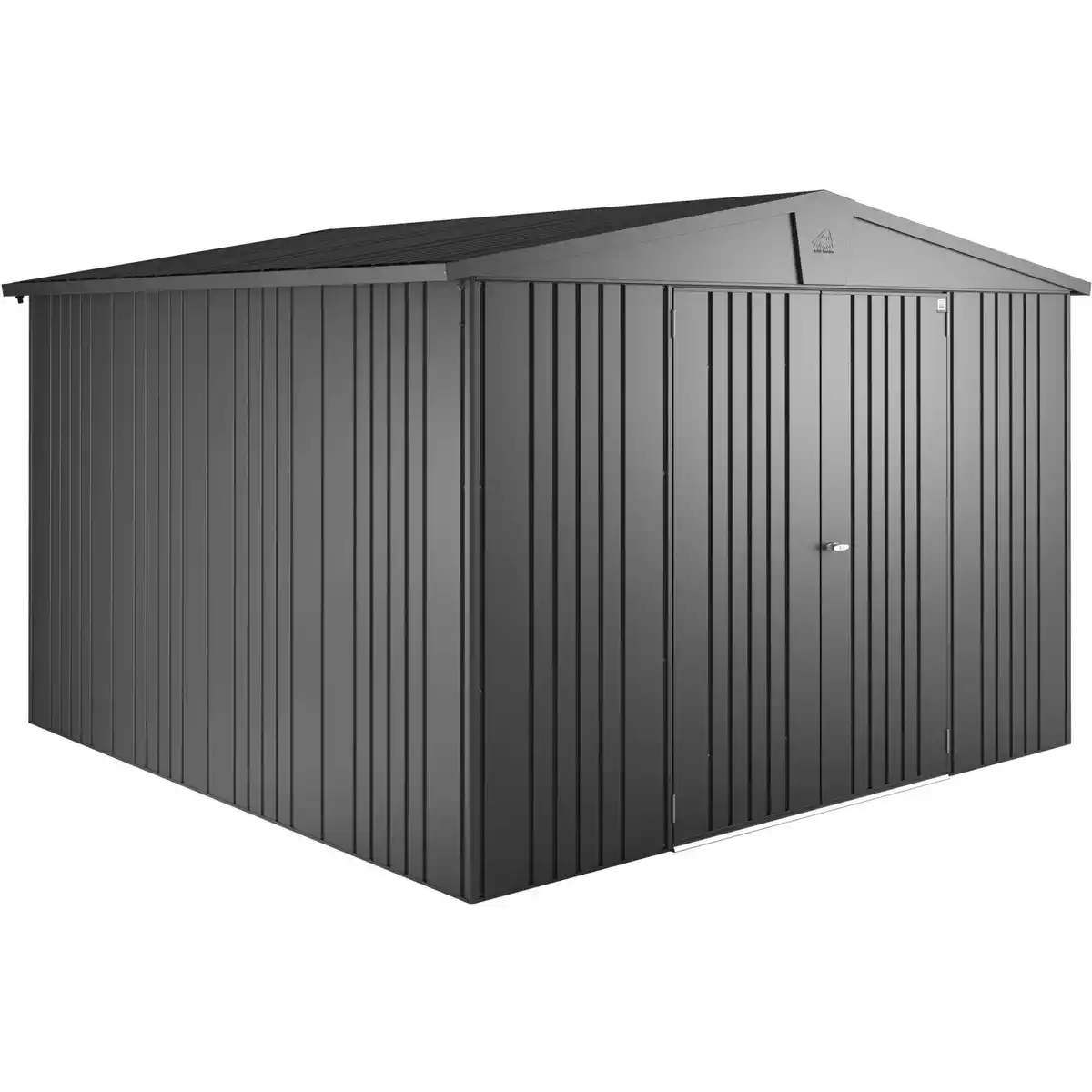 Bild 1 von Biohort Metall-Gerätehaus Europa Dunkelgrau-Metallic 8,9 m²