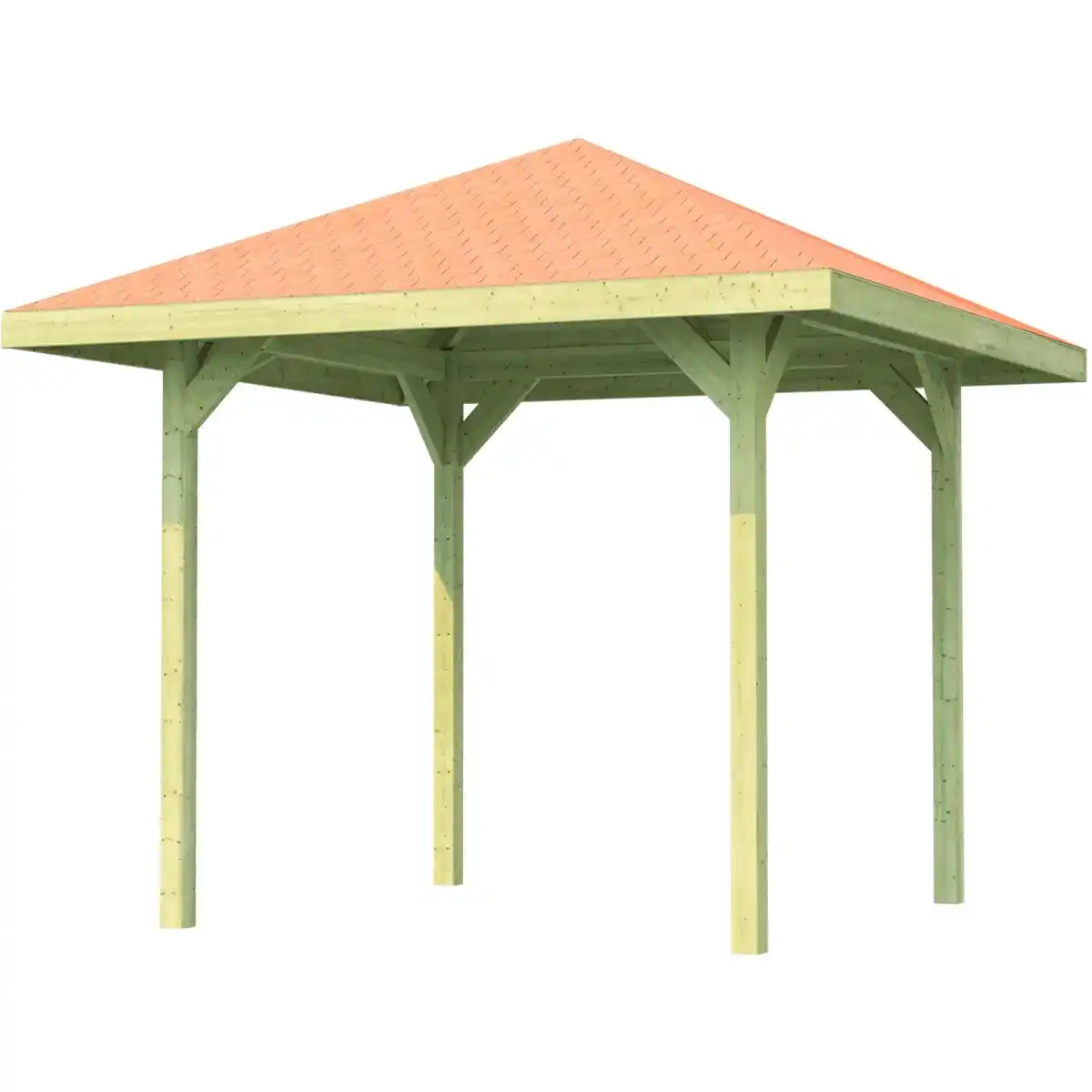 Bild 2 von Weka Pavillon Gartenoase 651 Gr. 1 Sparset 294 cm x 294 cm