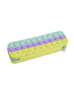 Pop-it Etui, Lila/Blau