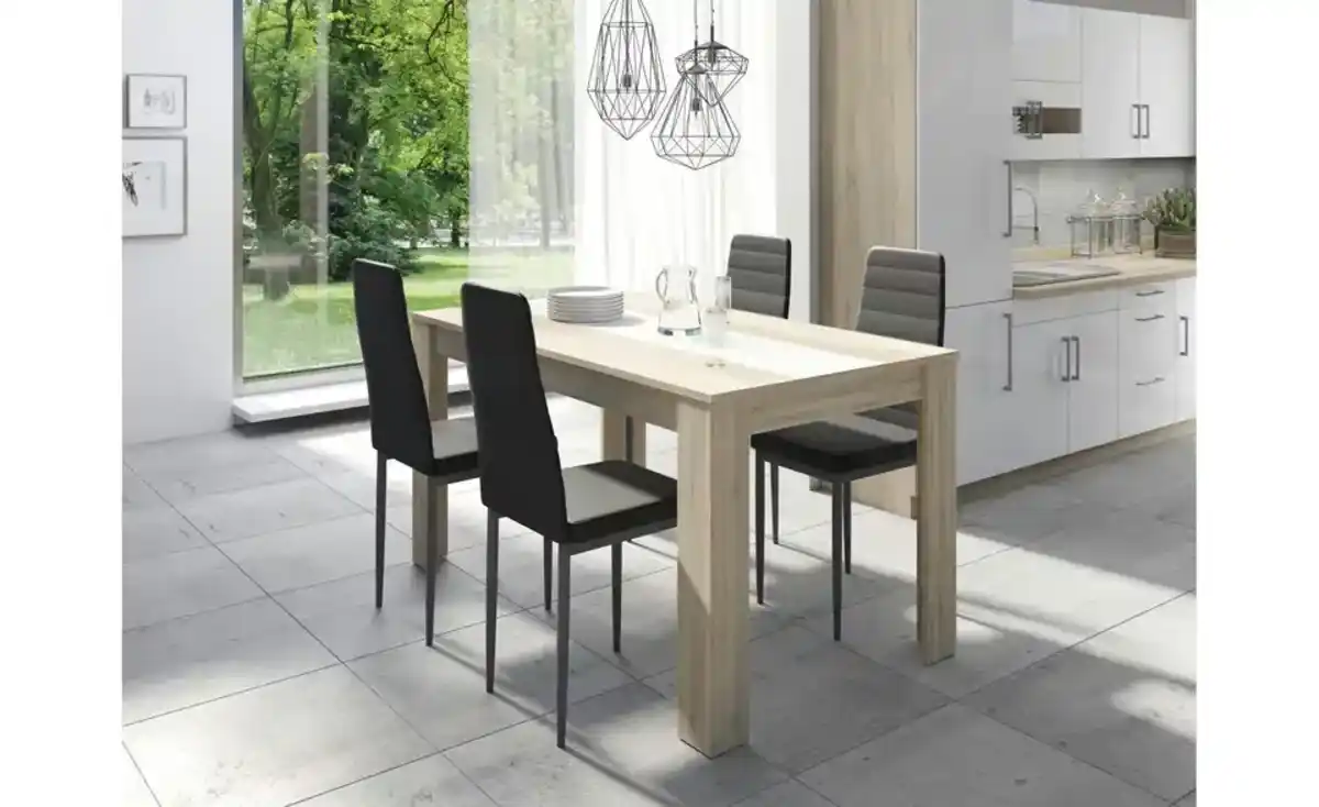Bild 3 von by Living Esstisch mit Kontrasteinlage Nori