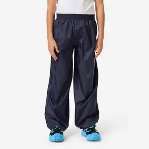 QUECHUA Regenhose Wandern MH100 wasserdicht Kinder Gr. 122–170 marineblau
