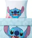 Bild 1 von Stitch Lizenz Baumwoll-Bettwäsche, blau