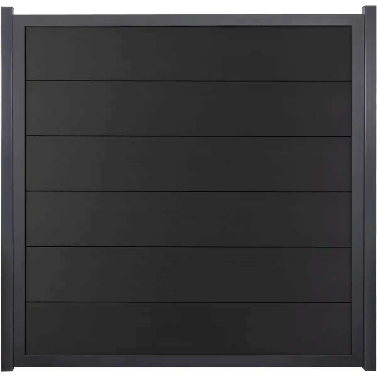 Bild 1 von GroJaViento Zaunelement Anthrazitgrau 180 x 180 cm Rahmen: Anthrazit