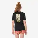 Bild 1 von DECATHLON UV-Shirt kurzarm Surfen Kinder 100 Love schwarz