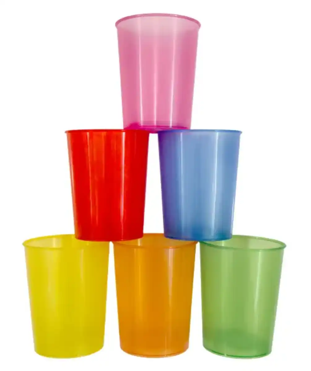 Bild 1 von Mehrwegbecher mit Knicklicht, bunt