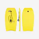 Bild 1 von DECATHLON Bodyboard Einsteiger Monomaterial vorgeformt 100 gelb