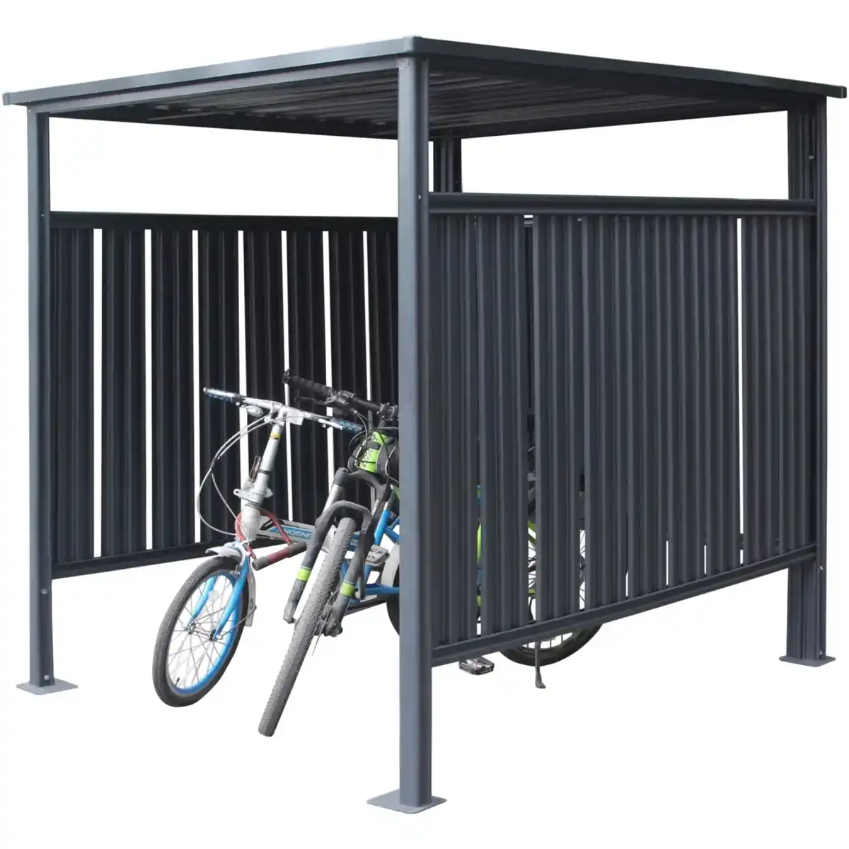 Bild 4 von Westmann Fahrrad- und Rauchunterstand B x T: 180 cm x 200 cm Anthrazit