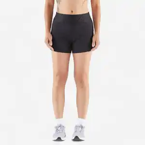 KALENJI Laufshorts Damen - Run 100 schwarz