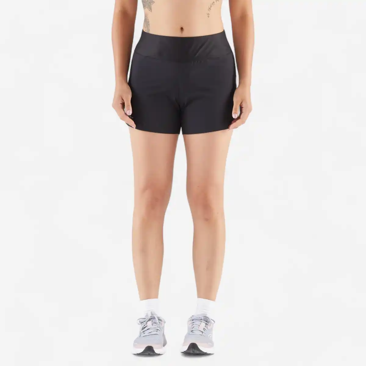 Bild 1 von KALENJI Laufshorts Damen - Run 100 schwarz